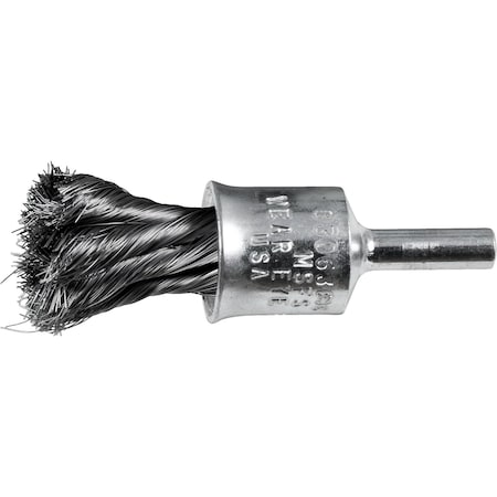 Pferd Cup Knot, End Flared, .006CS Wire, 1/2 83063